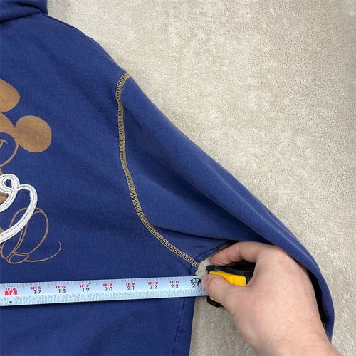 Disney Mickey Mouse Hoodie Jacke blau mit Reißverschluss Größe L - Bild 15 von 18