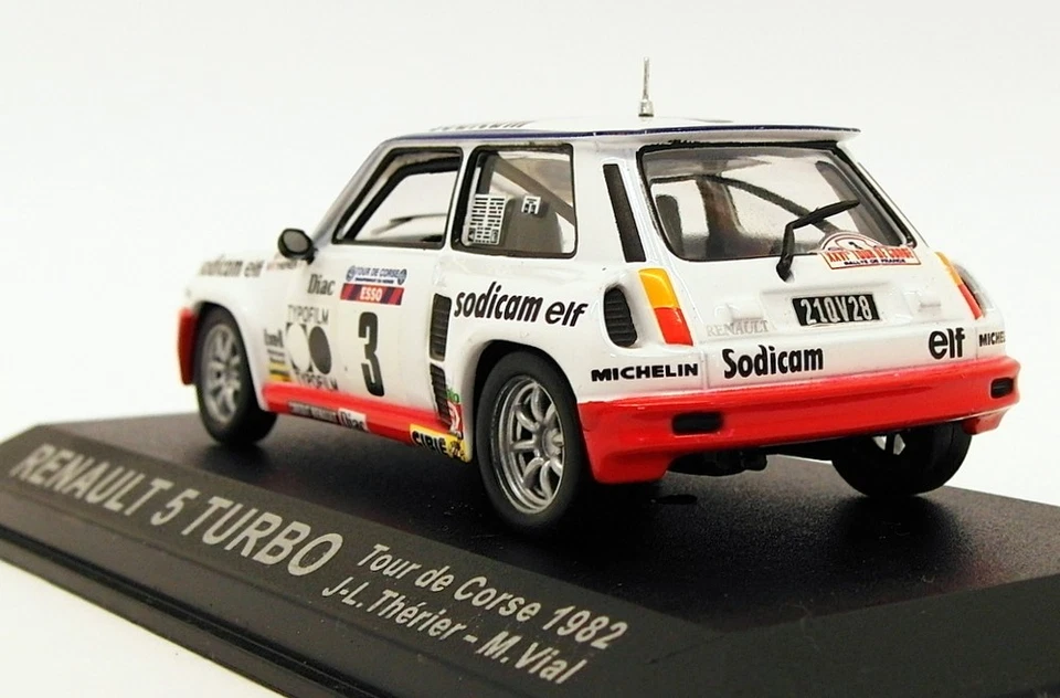 Altaya escala 1/43 AL31319B - Renault 5 Turbo - Tour de Corsa 1982 Foto 2 de 4