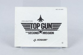 Nintendo NES *Top Gun: The Second Mission* OVP CIB PAL B OG-NOE-1 +