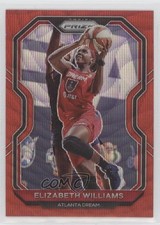 2021 Panini Prizm WNBA Ruby Wave Prizm Elizabeth Williams #34 11th