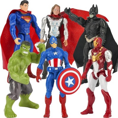 Marvel Action Figuren Titan Hero Series Avengers Hasbro Full Collection 4'' 10cm