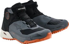 ALPINESTARS Fits CR-X Drystar? Shoes - Black/Dark Gray/Rust - US 14 / EU 48