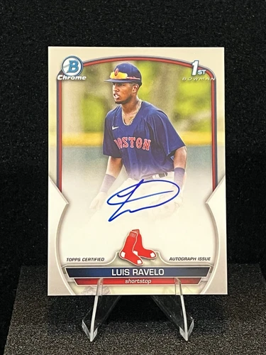 🔥🔥2023 Bowman Chrome Prospect Auto 1st - Luis Ravelo #CPA-LRA🔥🔥