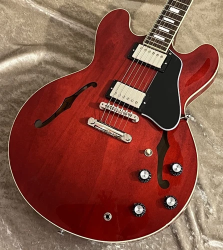 Gibson Exclusive Model ES-335 60s Block Sixties Cherry sn208050156 #GG2vk