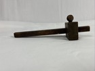 Antique Primitive Wooden Marking Gauge Woodworking Scribe Tool All Wood — photo 1