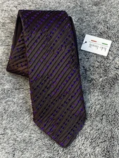 Italo Ferretti NWT Neck Tie Pleated 100% Silk