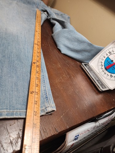 Levis 541 Athletic Taper Jeans Men's 52x30 (Measures 52x28) All Seasons Tech - Picture 12 of 16