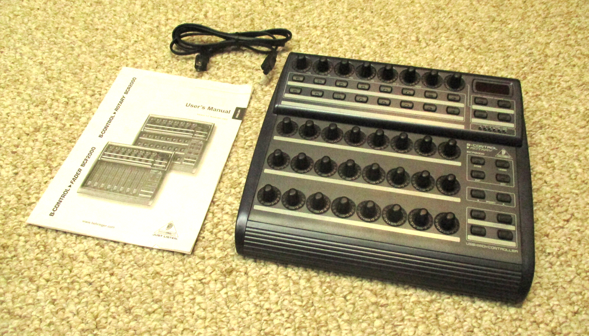 BEHRINGER BCR2000　ベリンガー Behringer | Product | BCR2000