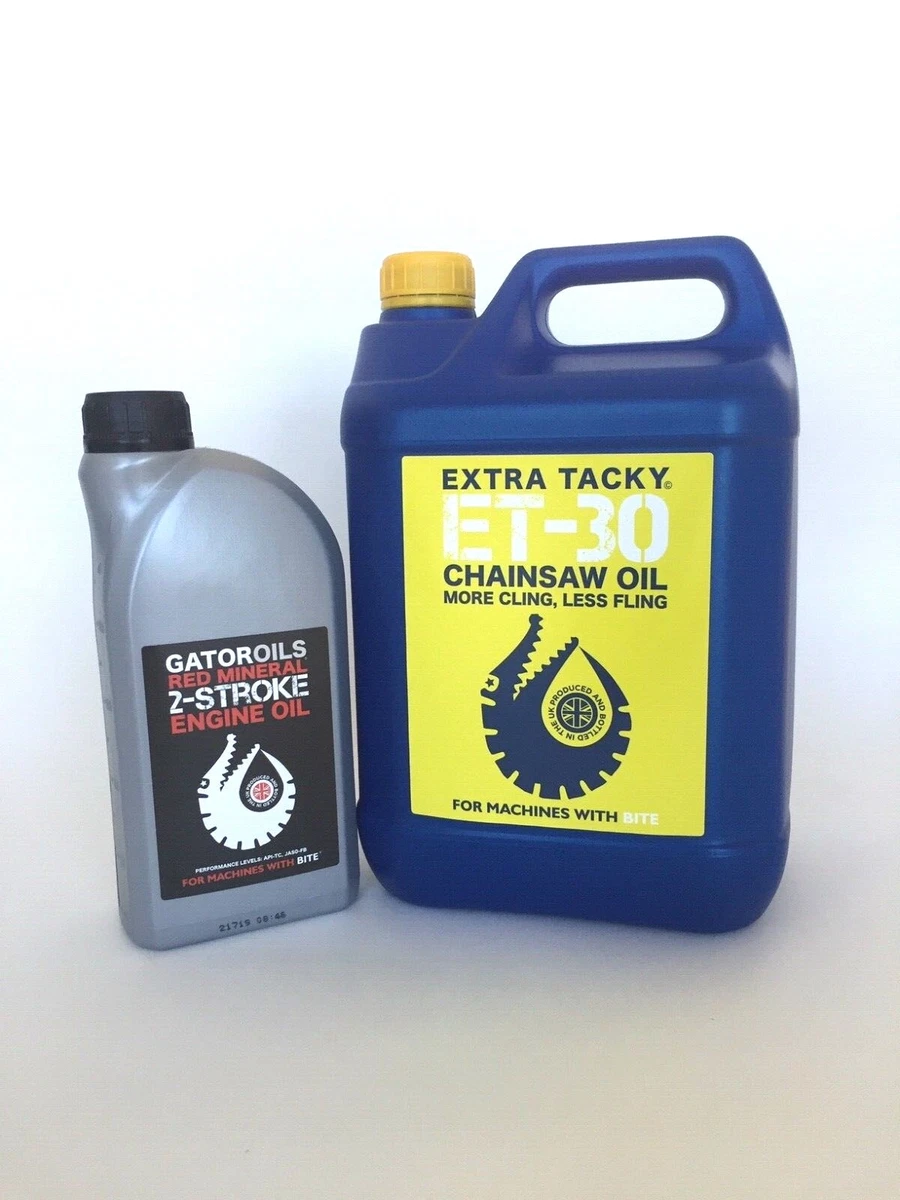 Engine oil on sale in chainsaw
