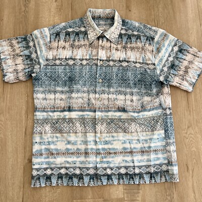 GEORG ROTH Of Germany Short Sleeve Shirt floral Size L 41-42