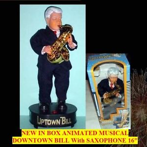 Bill Clinton Uptown Bill 16 Moves Grooves To The Soulful Sax Playing Figure Ebay