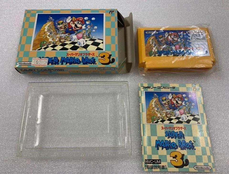 Super Mario Brothers 3 Nintendo Famicom NES /Box Manual Beautiful Condition - Image 4 of 4