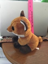 9” TY Beanie Boo Velvety Fay The Fox Plush Stuffed Animal Toy  (2016)