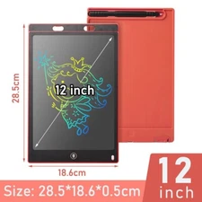 12” Electronics Digital Colorful LCD Drawing, Writing, Graphics Portable Tablet