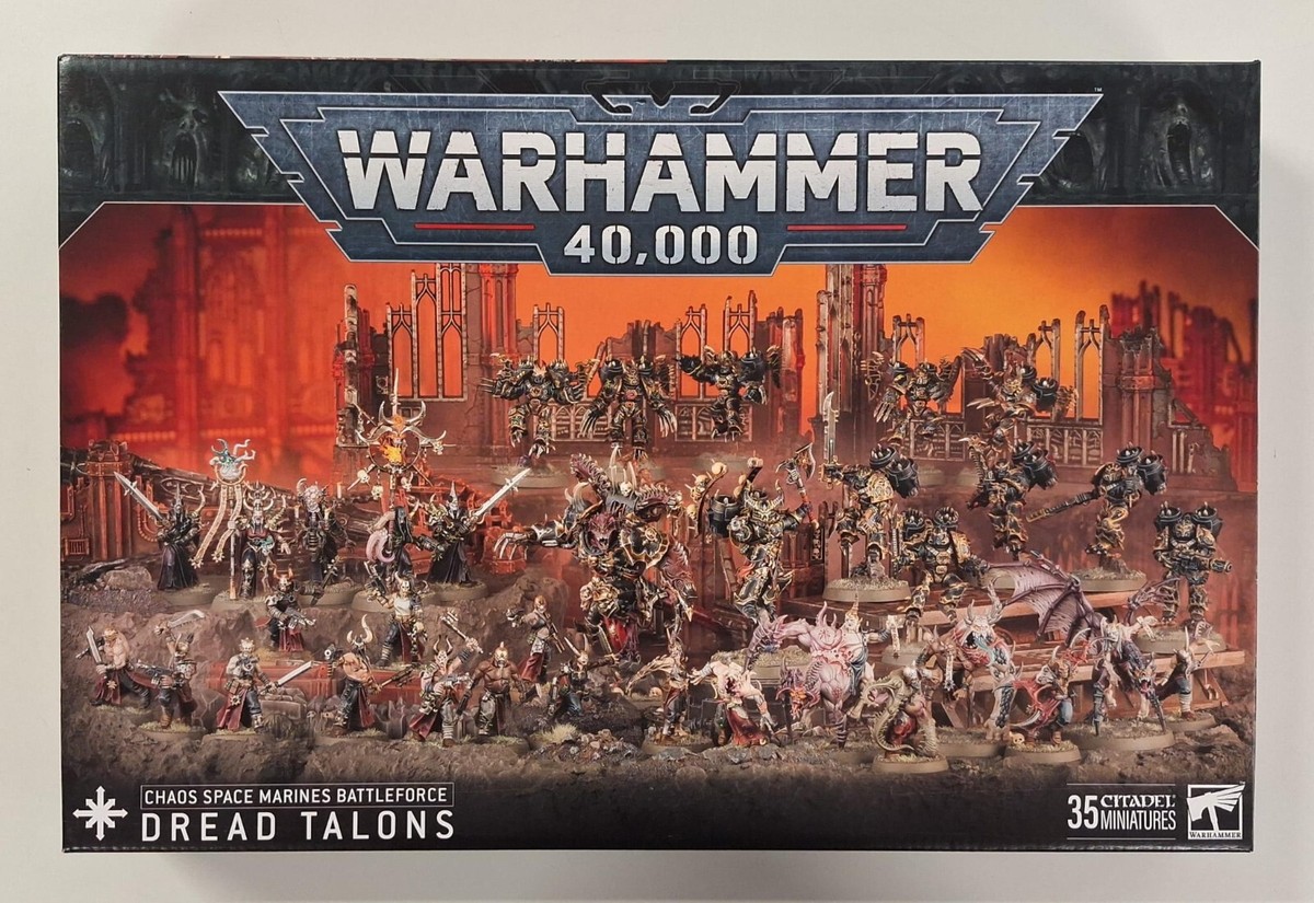 ウォーハンマー 40K Dread Talons バトルフォース Chaos Space Marines Battleforce: Dread Talons – Warsenal