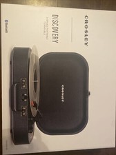 Crosley CR8005DBK Discovery 3-Speed Turntable - Black