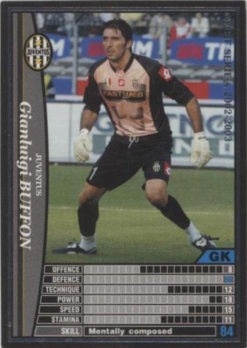 2001-02 Panini WCCF Serie A Best Eleven AE01 Gianluigi Buffon