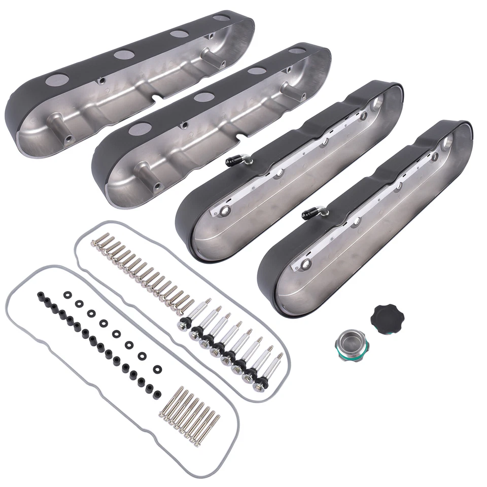 Крышки клапанов двигателя для двигателей Chevy GM LS LS1 LS2 LS3 LS6 LS7 5.3 5.7 6.0 6.2L - Изображение 2 из 4