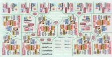 JNJ 195 1990 Front Fender Grouped 1/24 1/25 Nascar waterslide decal