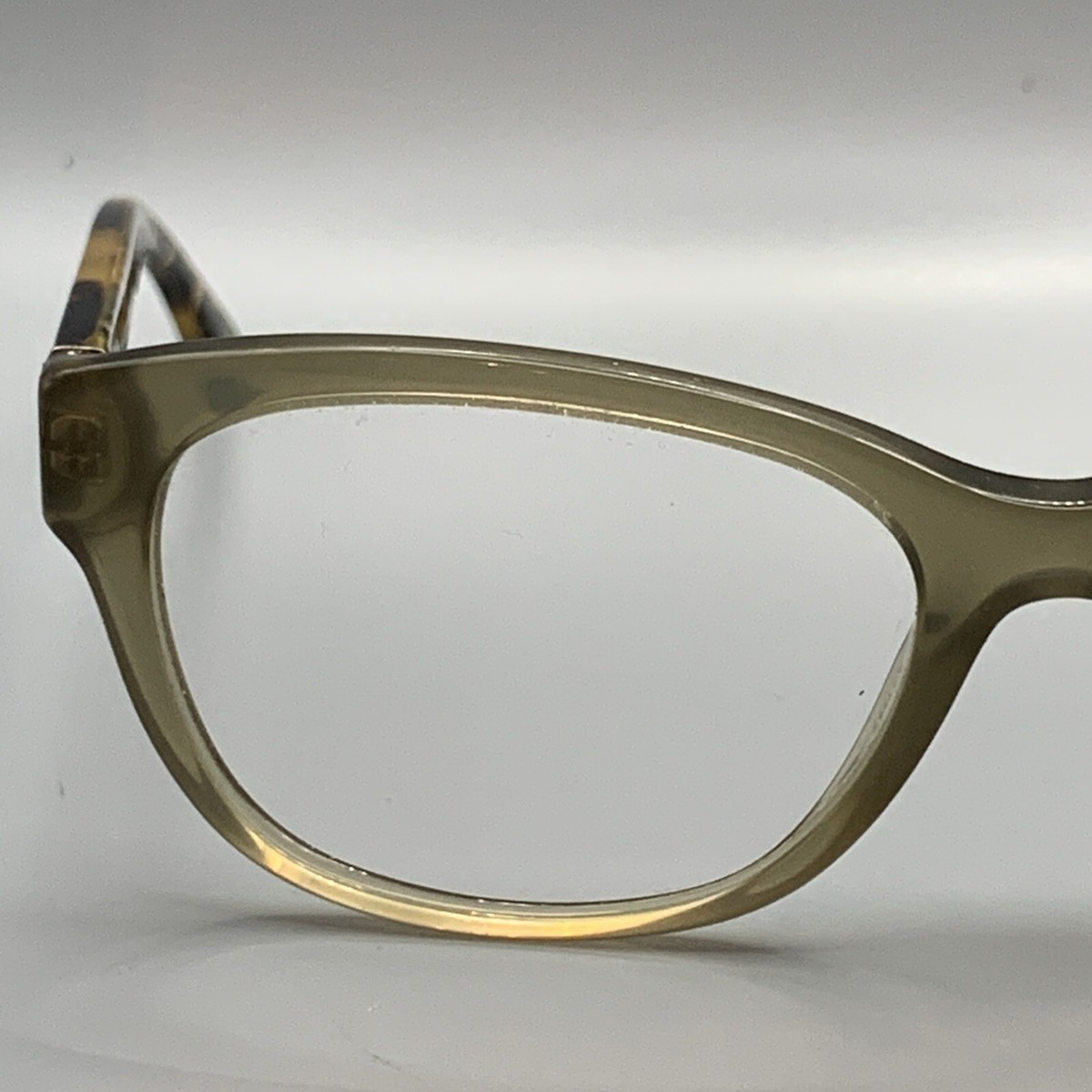 Coach Eyeglasses HC 6117 5508 Olive Green Tortoise Cat Eye 