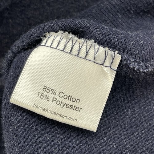 Hanna Andersson Cardigan Boys 130 8 Years Navy Button Up Chore Barn Jacket Comfy - Picture 10 of 12