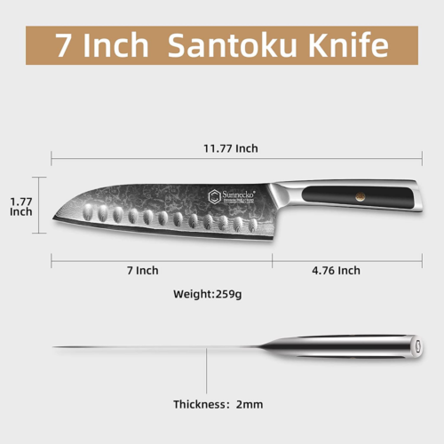 Japanese Kitchen Knife Set VG-10 Damascus Steel Chef Slicer Meat Cooking Cutlery - Picture 28 of 50