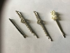 Lot of 4 Decorative Bobby Pins