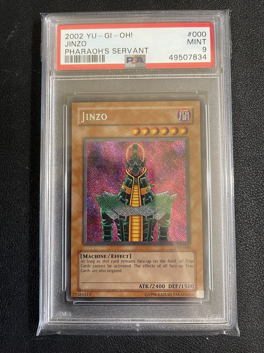 2002 Jinzo Holo misprint PSV-000 Reverse Holo Misprint 2002 Jinzo Holo misprint PSV-000 Reverse Holo Misprint