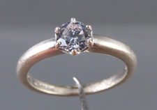 STERLING SILVER RING Wedding/Engagement or Not 1.0CT CZ ROUND SOLITAIRE sz 9