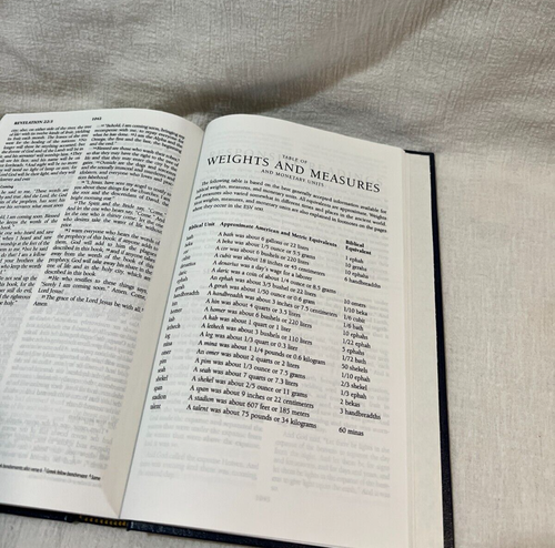 The Holy Bible Hardcover Englis Standard Version Crossway Worship Bible 2002 - Imagen 4 de 5