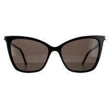 Image of Saint Laurent Sunglasses SL 384 001 Black Grey