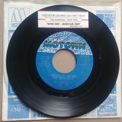 THE SUPREMES & FOUR TOPS Together We Can make Such Sweet Music 45 7'' SOUL MOTOWN