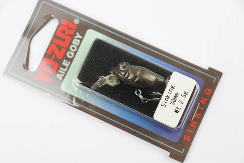 YO-ZURI GOBY WING - 30mm 2.5GR F646-HMBL MINI LURES - FR933