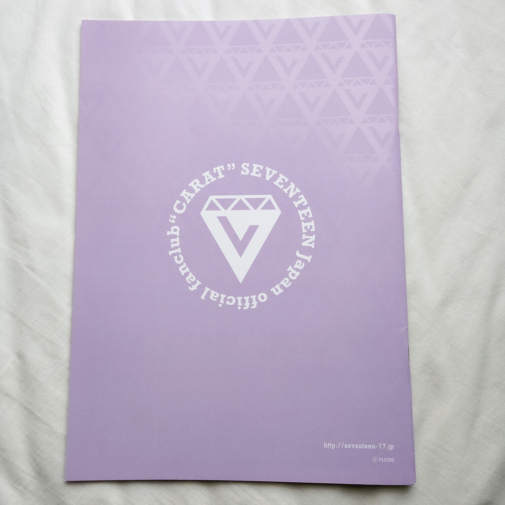 SEVENTEEN CARAT MAGAZINE vol.5 + Christmascard Japan fanclub kpop