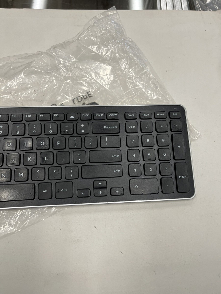 Dell KM714 Wireless Bluetooth Keyboard Black WITHOUT Logitech