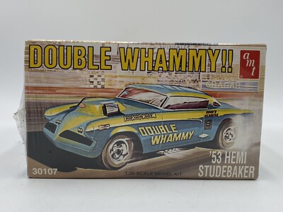 AMT 1953 Hemi Studebaker Double Whammy!! Drag Car plastic model 1  