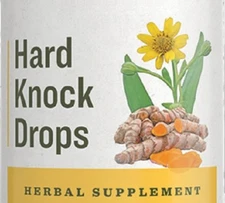 HARD KNOCK DROPS - Custom 4 Herb Blend Pain Relief Aid Supplement Formula USA