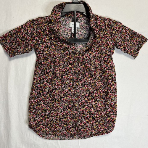 Old Navy Girls Toddler Floral Dress Shirt Size 4T Button Up Multicolor and Comfy - Picture 7 of 23