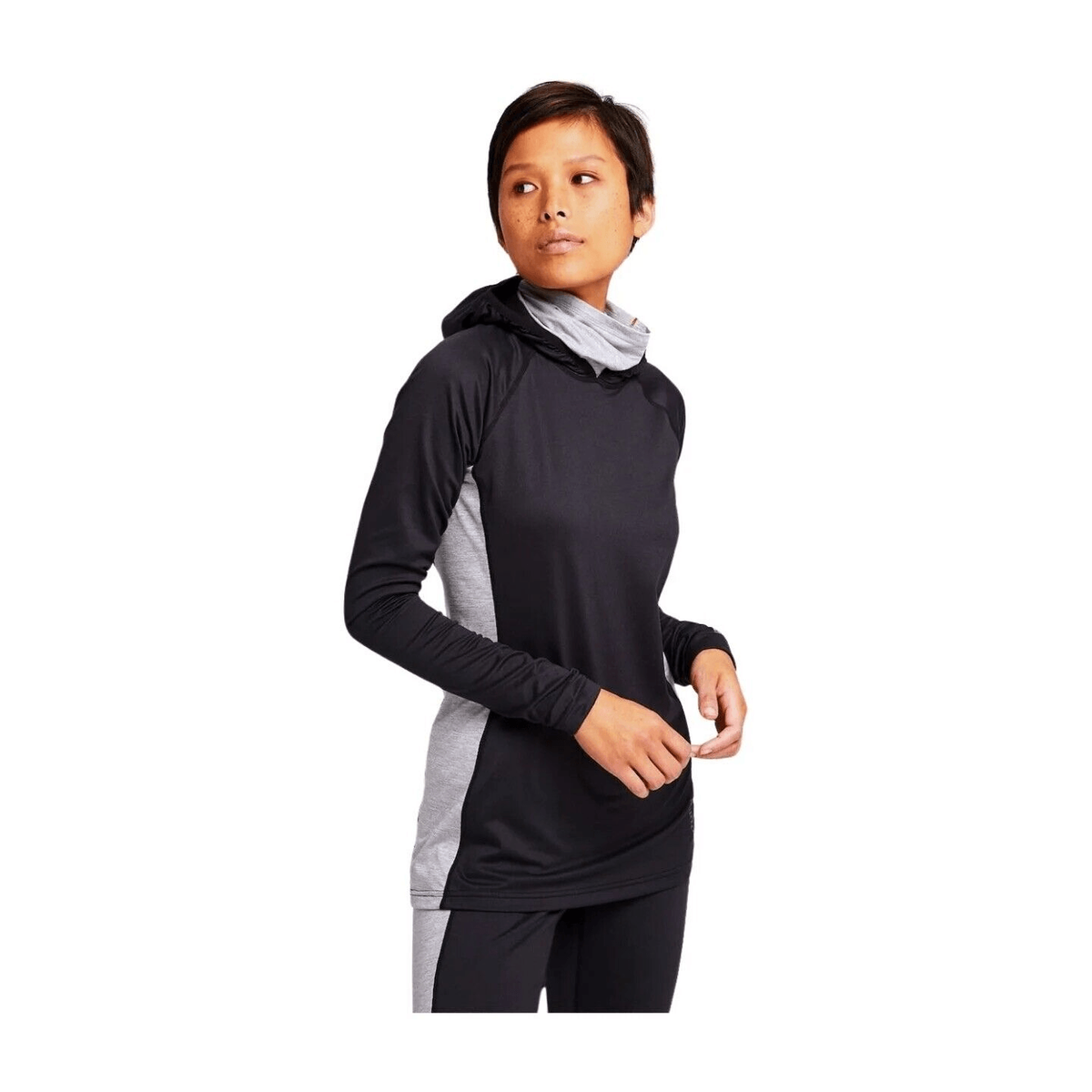 Burton Women's Midweight X Base Layer Crew Long Neck Hoodie True