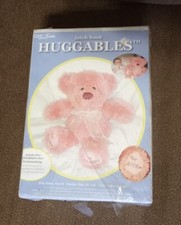 Pink Teddy Bear M.C.G Textiles 14" Huggables Latch Hook Kit 36114 New  Sealed