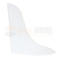 Bathtub Shower Splash Guard White 2-pack on sale Bathtub Shower Splash Guard White 2-pack on sale