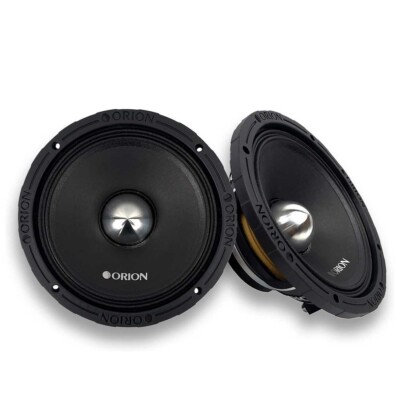 Orion HCCA84N 8'' 2000W Peak 4-Ohm Car Audio Neodymium Midrange Speakers (Pair)