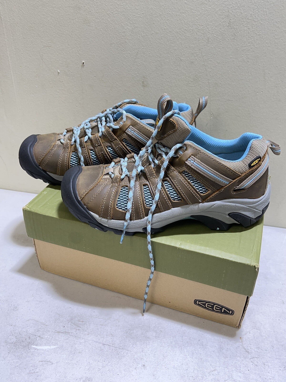 Scarpe da trekking KEEN 1011523 Voyageur da donna taglia US 11 blu Brindle Alaska