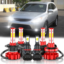 Fit Hyundai Veracruz 2007-2011 Combo Led Headlight High Low Beamfog Light Bulbs
