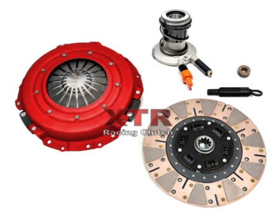XTR DUAL FRICTION CLUTCH KIT+SLAVE CYL for 88-92 FORD BRONCO F150 F250 F350