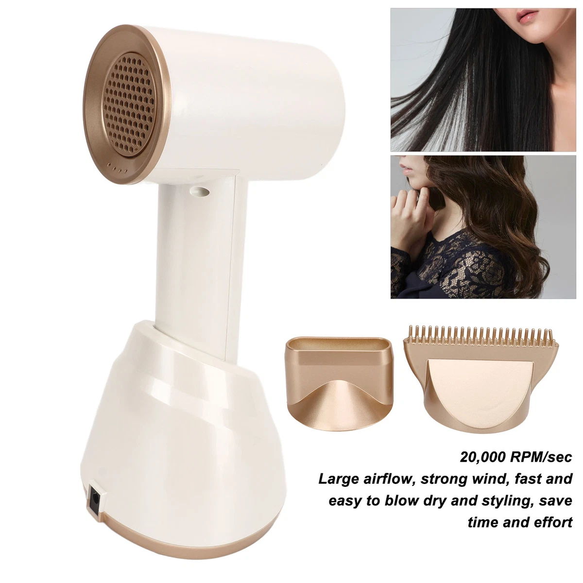 Battery operated hair dryer for camping cheap