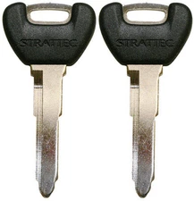 2 NEW MAZDA MASTER IGNITION/DOORS KEY BLANK 692070 MZ31-P NON-TRANSPONDER KEY