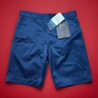 Louis Vuitton Staples Edition Blue Gabardine Designer Short Pants Fits W34” LV