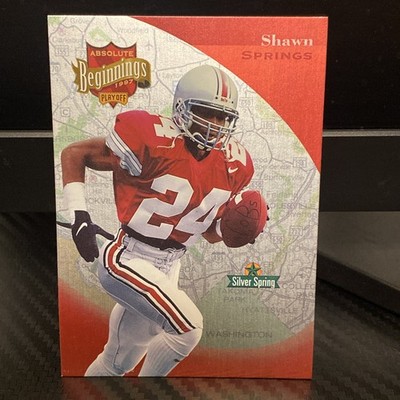 1997 Absolute Beginnings #182 Shawn Springs RC