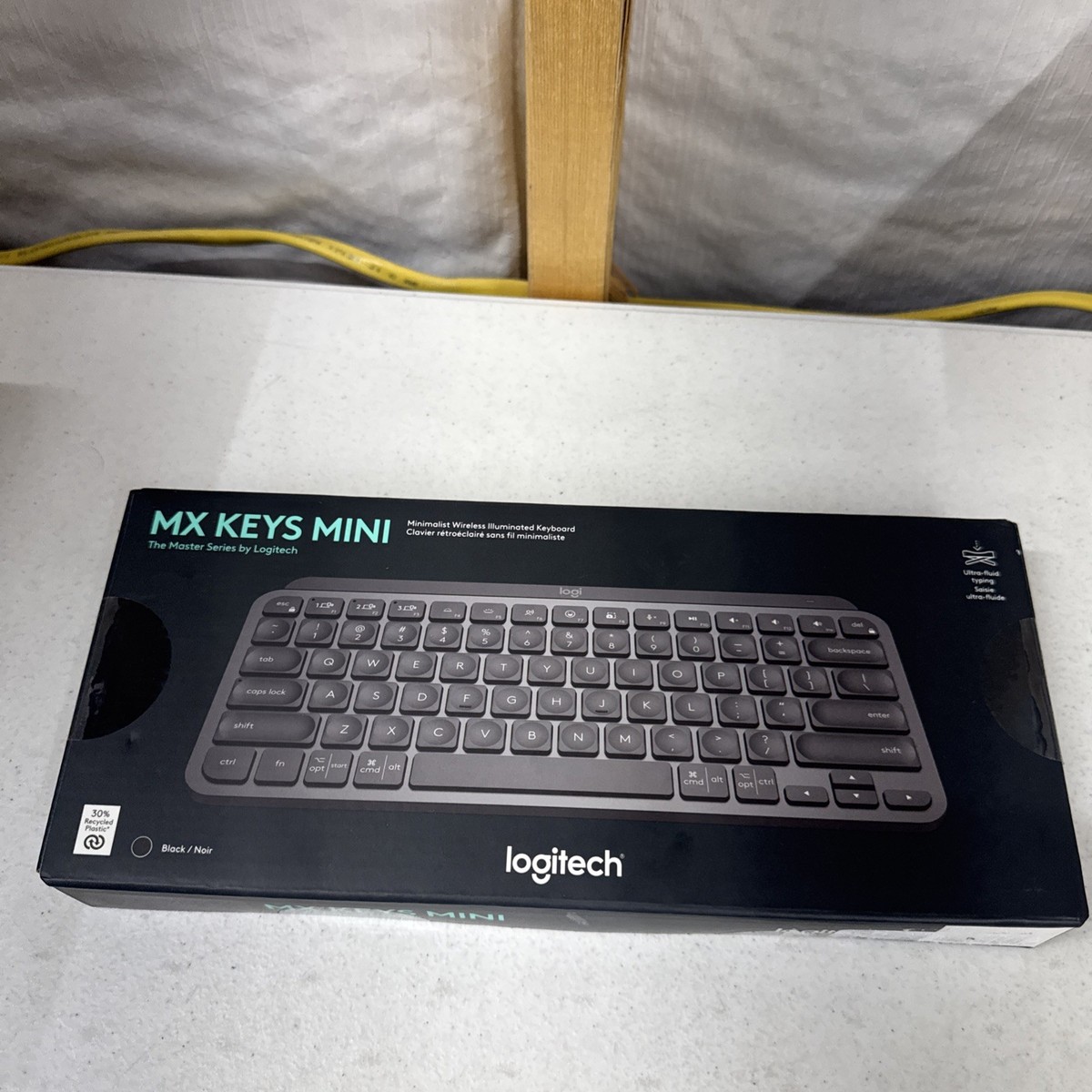 Logitech MX Keys Mini Wireless Keyboard (Black), English